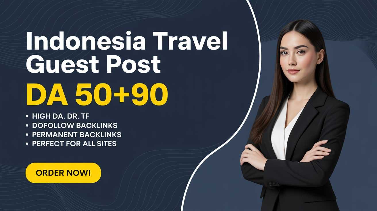 Indonesia Travel Guest Post Service